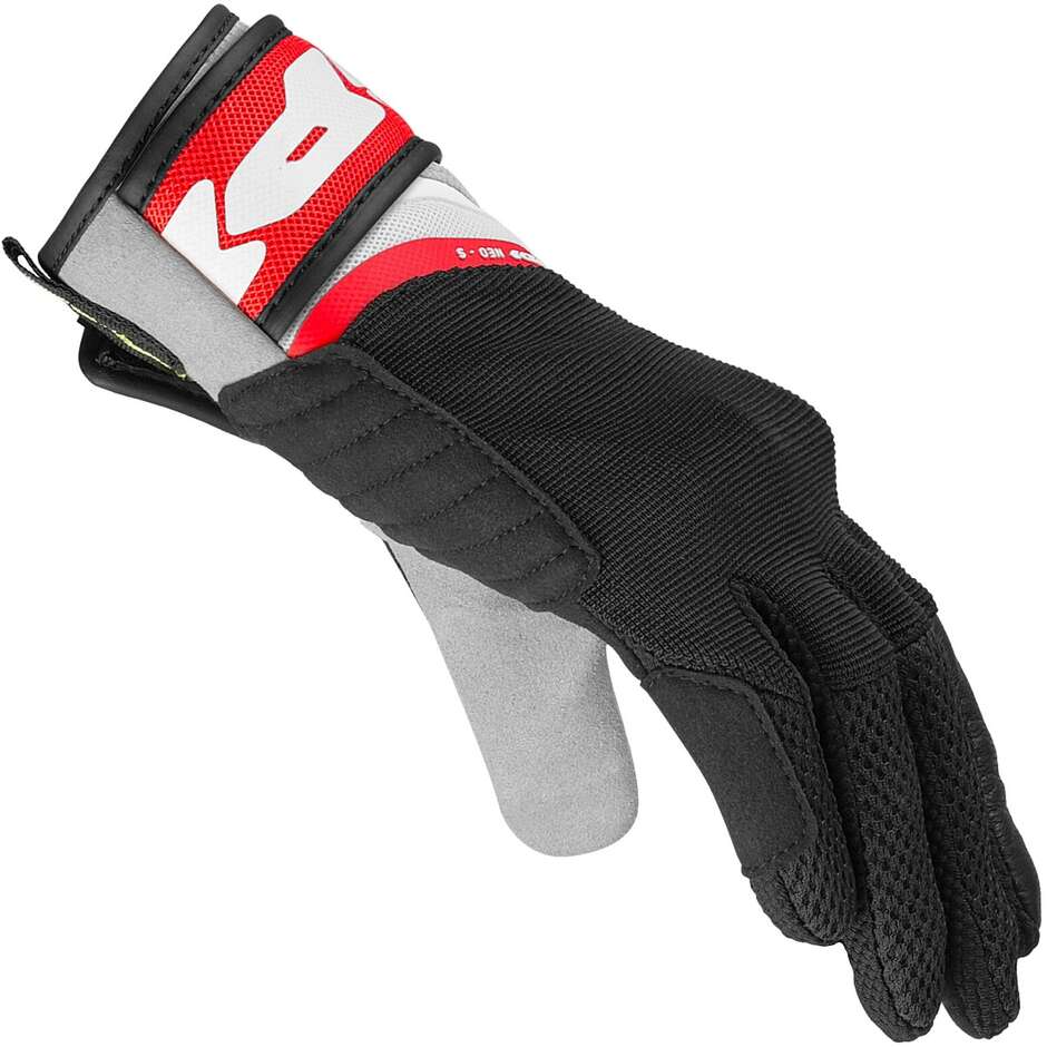 Spidi NEO-S LADY Women's Motorcycle Gloves Black Red
