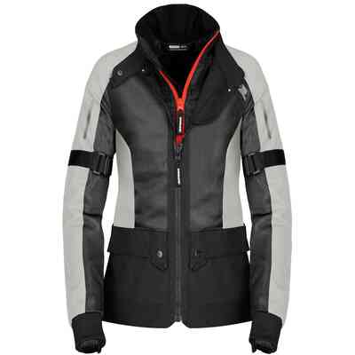 REV'IT! 　アウトバック2 シルバー/黒/赤 Fabric Motorcycle Jacket Rev'it OUTBACK 2 Silver Red For