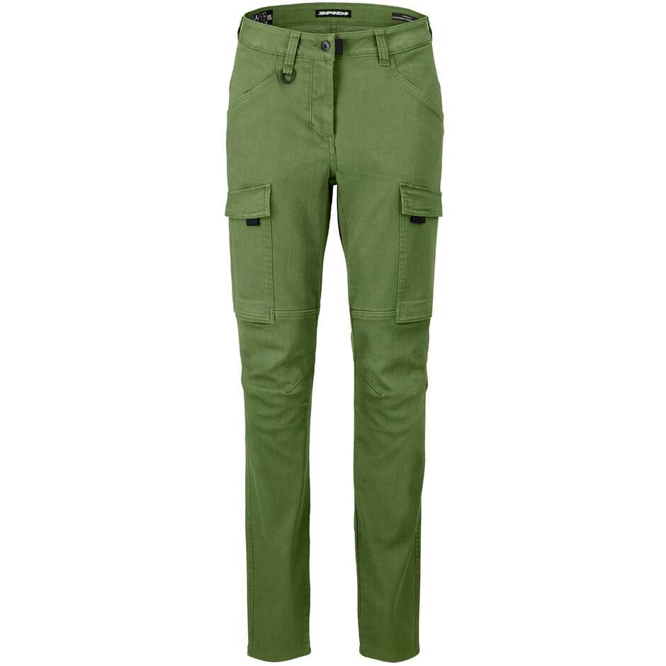 Spidi PATHFINDER 2 CARGO LADY Women's Motorcycle Pants Green