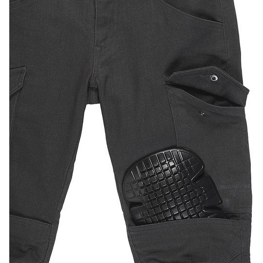 Spidi PATHFINDER CARGO fabric trousers Black