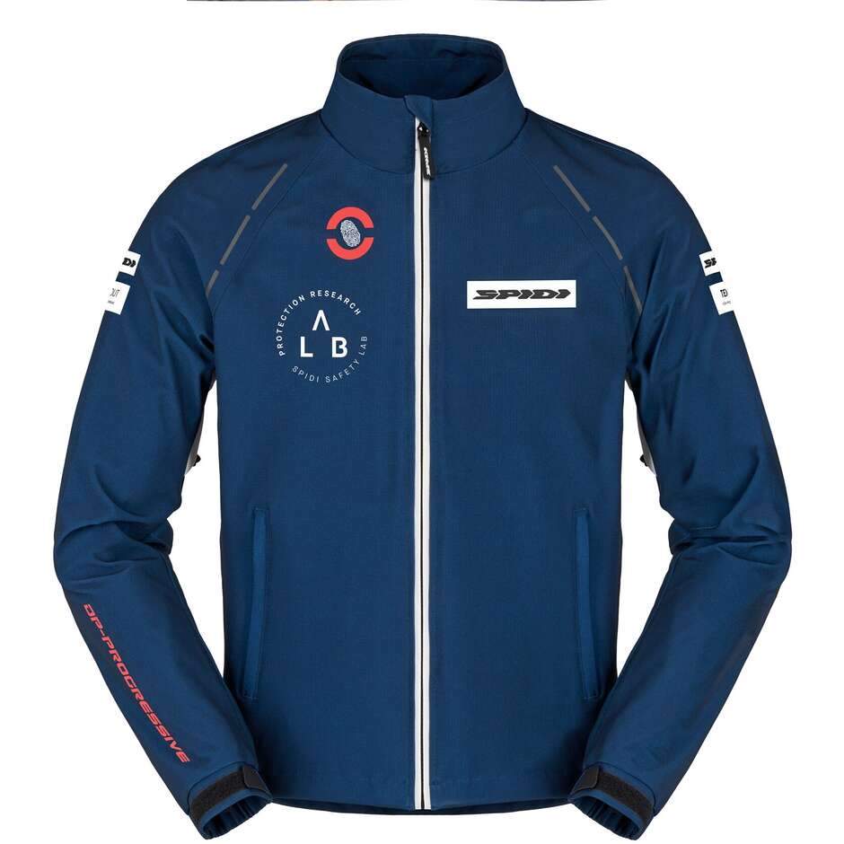Spidi PIT LANE Blue Fabric Motorcycle Jacket