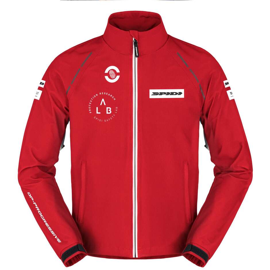 Spidi PIT LANE Red Fabric Motorcycle Jacket