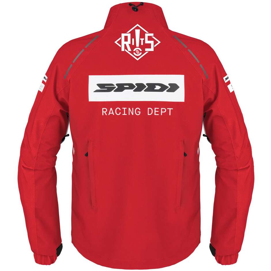 Spidi PIT LANE Red Fabric Motorcycle Jacket