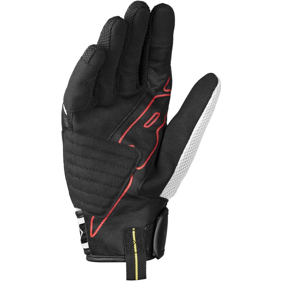 Spidi POWER CARBON Motorcycle Gloves Black White