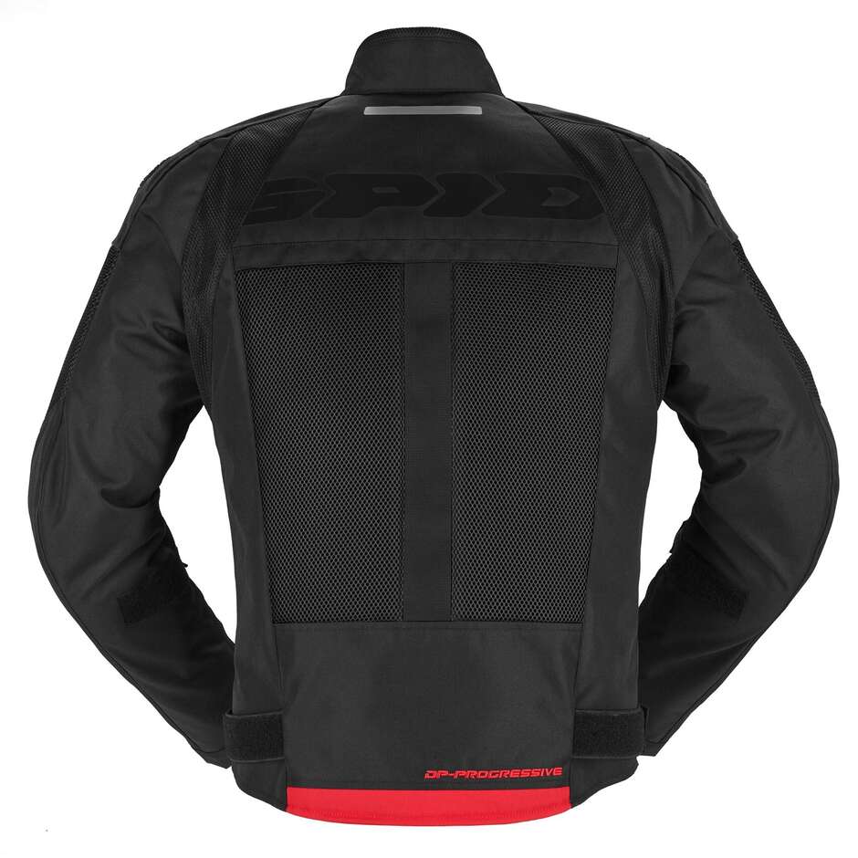 Spidi PROGRESSIVE NET H2 Motorcycle Jacket Black