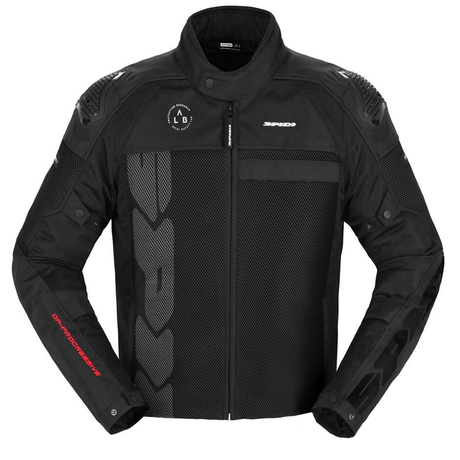 Spidi PROGRESSIVE NET WindOut Black Motorcycle Jacket