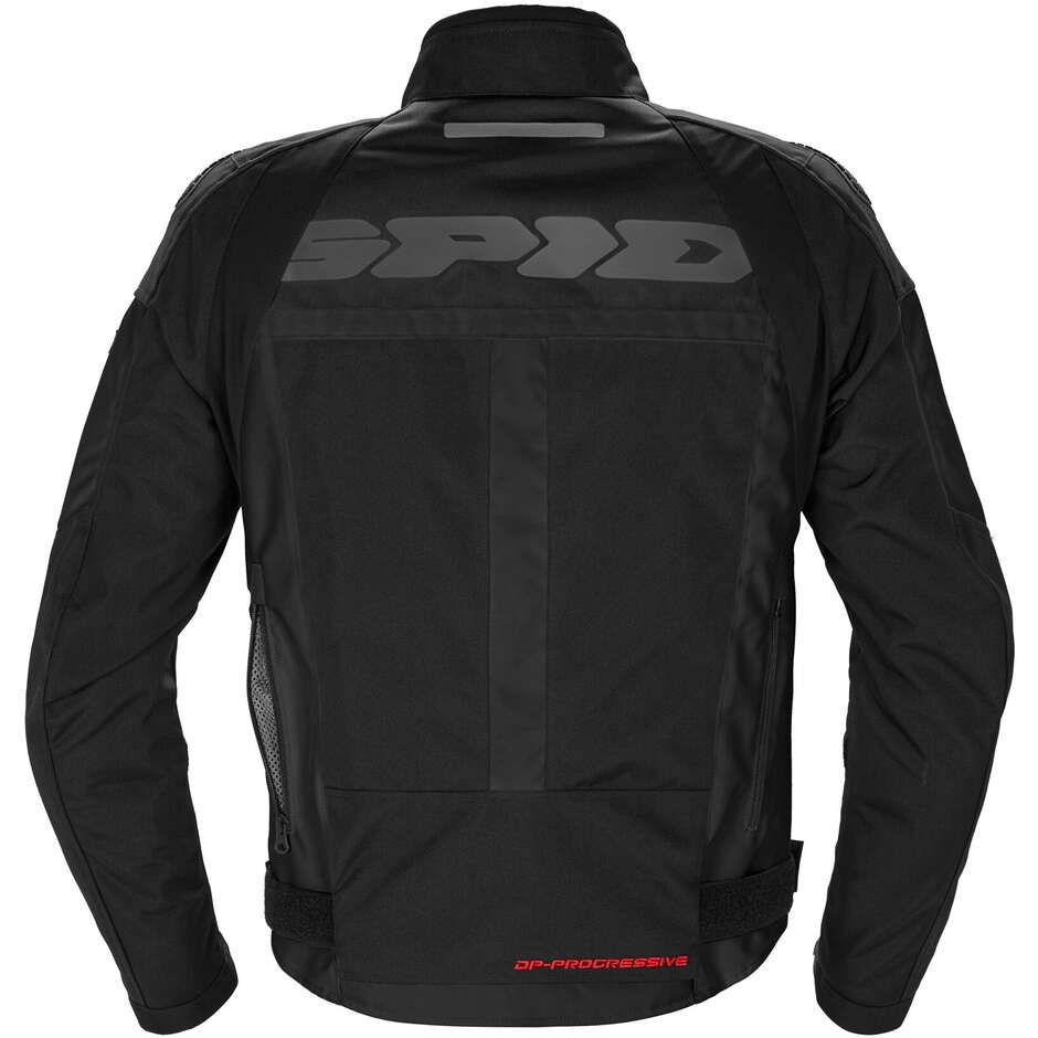 Spidi PROGRESSIVE TEX Motorcycle Jacket Black