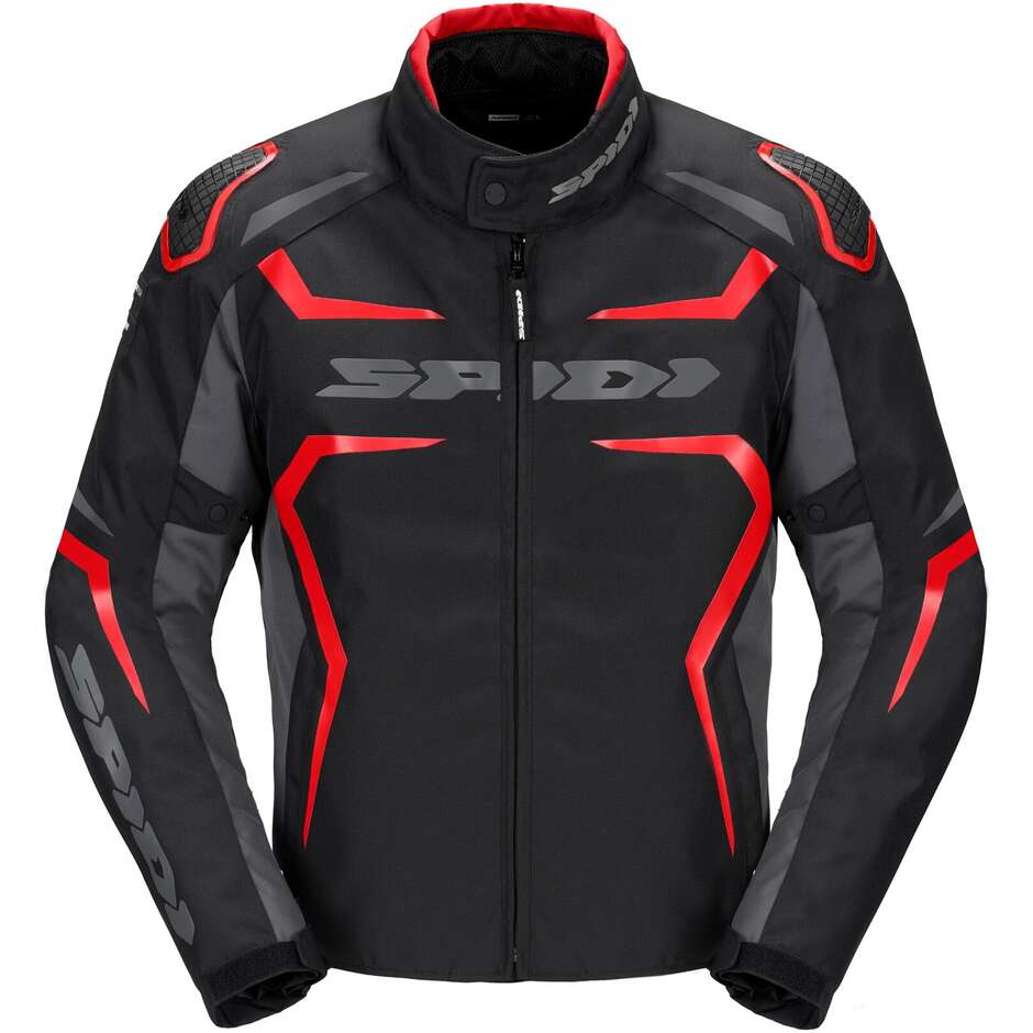 Spidi RACE-EVO H2OUT Motorcycle Jacket Black Red