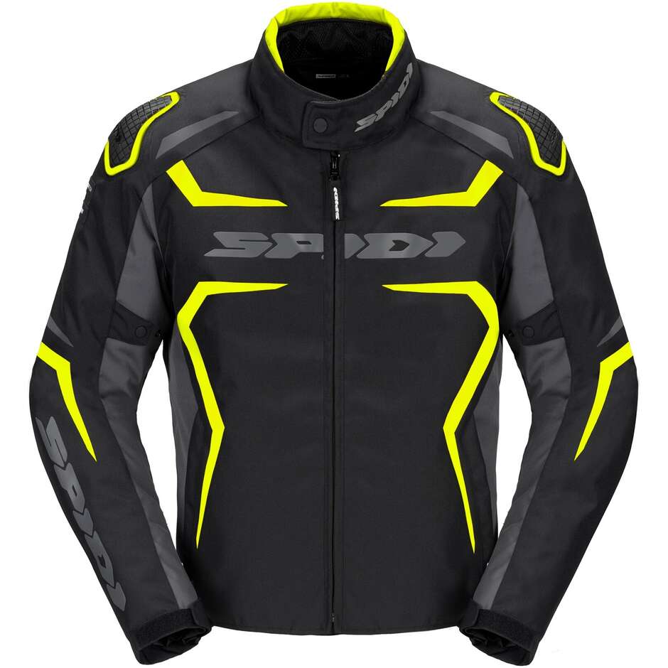 Spidi RACE-EVO H2OUT Yellow Fluo Motorcycle Jacket