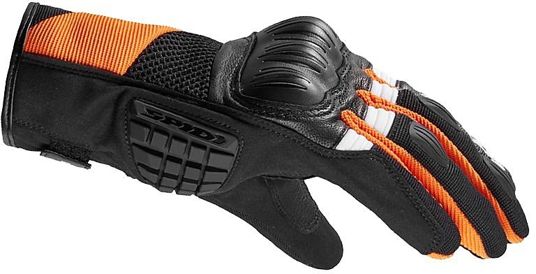 Orange SPIDI Ranger Gloves Black