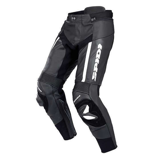 Spidi RR PRO Pants SHORT Motorcycle Leather Pants Black