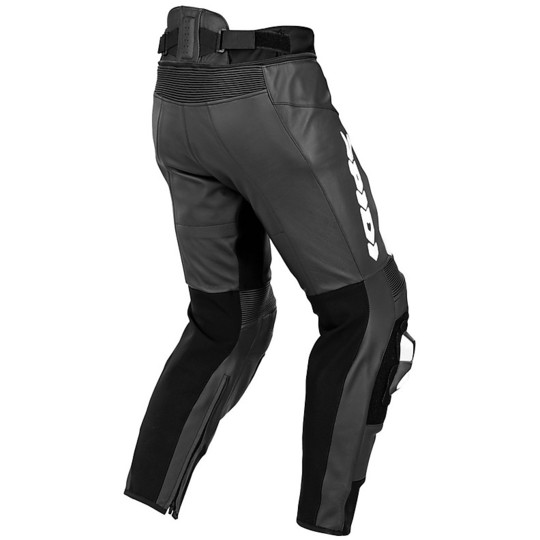 Spidi RR PRO Pants SHORT Motorcycle Leather Pants Black