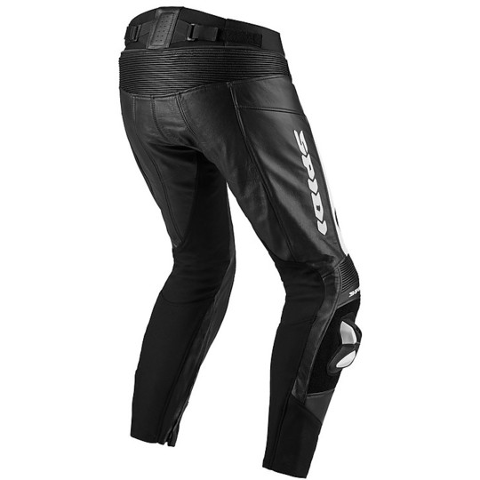 Spidi RR PRO WIND Leather Motorcycle Pants Black