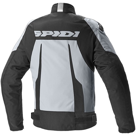 Spidi SPORT WARRIOR TEX CE Textile Motorcycle Jacket Black Gray