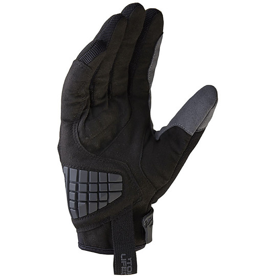 Spidi SQUARED Black Summer Motorcycle Gloves
