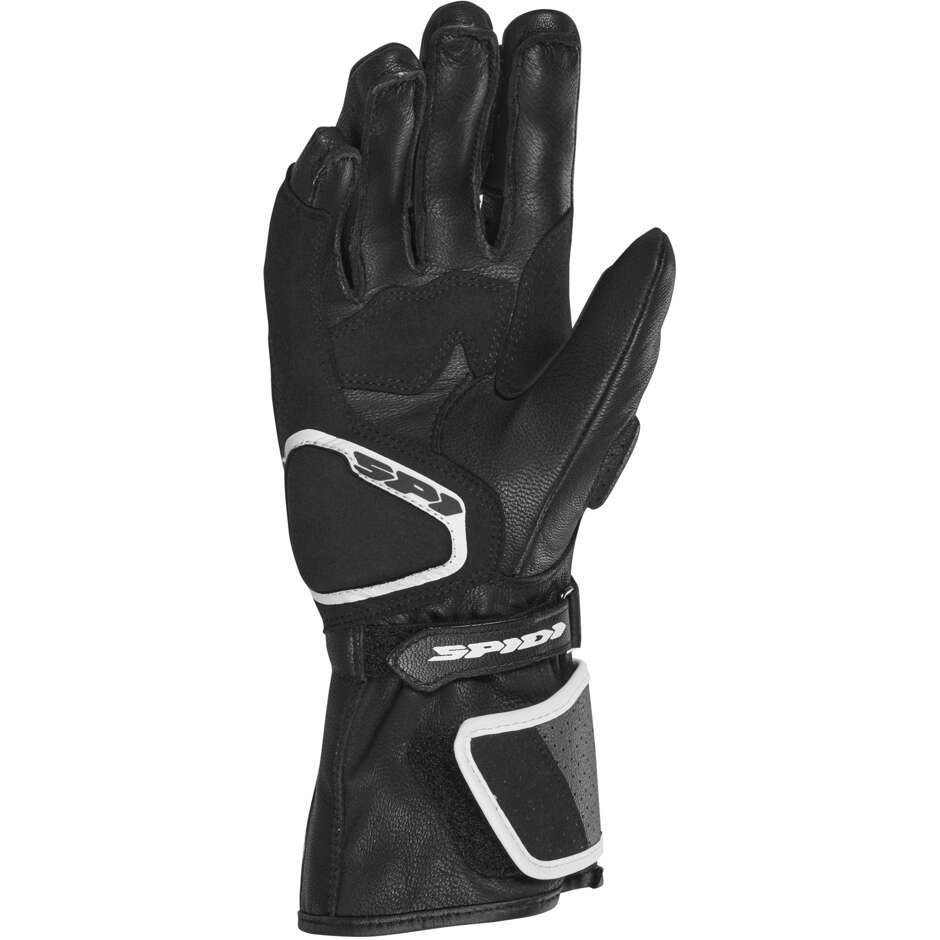 Spidi STR-6 LADY Women's Motorcycle Gloves Black White