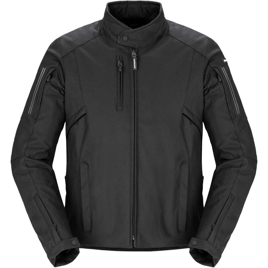 Spidi STRETCH JACKET Black Fabric Motorcycle Jacket