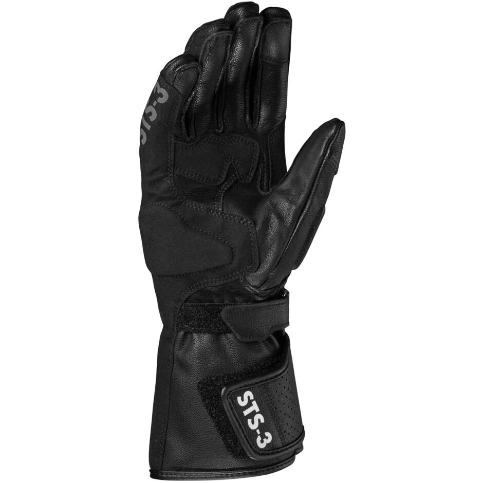 Spidi STS-3 LADY Women's Leather Motorcycle Gloves Black