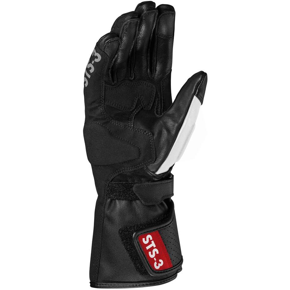 Spidi STS-3 LADY Women's Leather Motorcycle Gloves Red