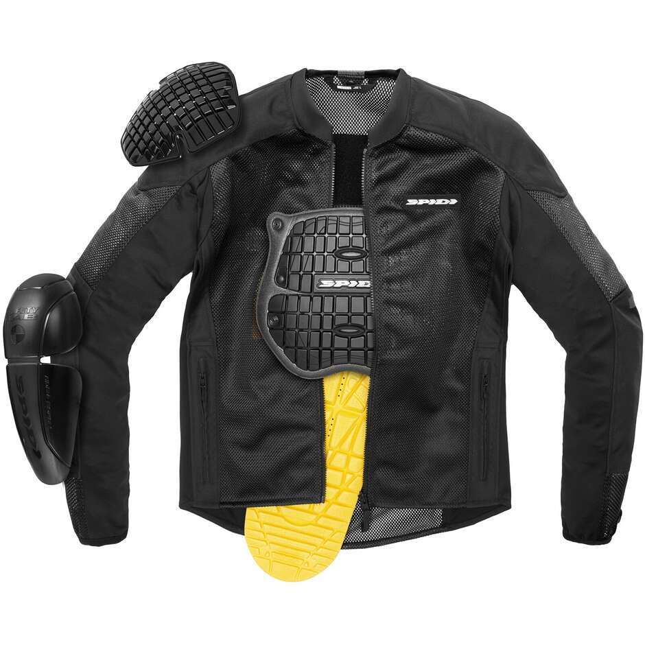 Spidi SUPER NET Black Motorcycle Jacket