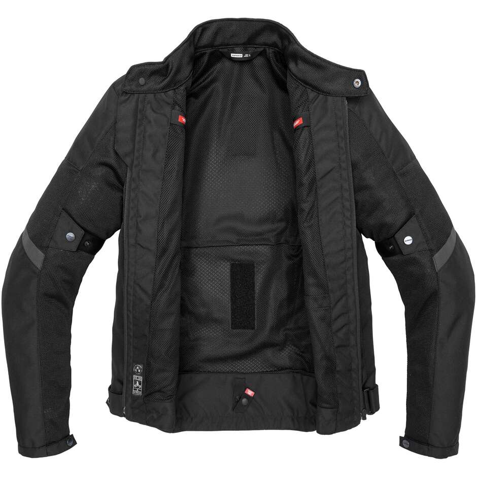 Spidi TEK NET Black Motorcycle Jacket
