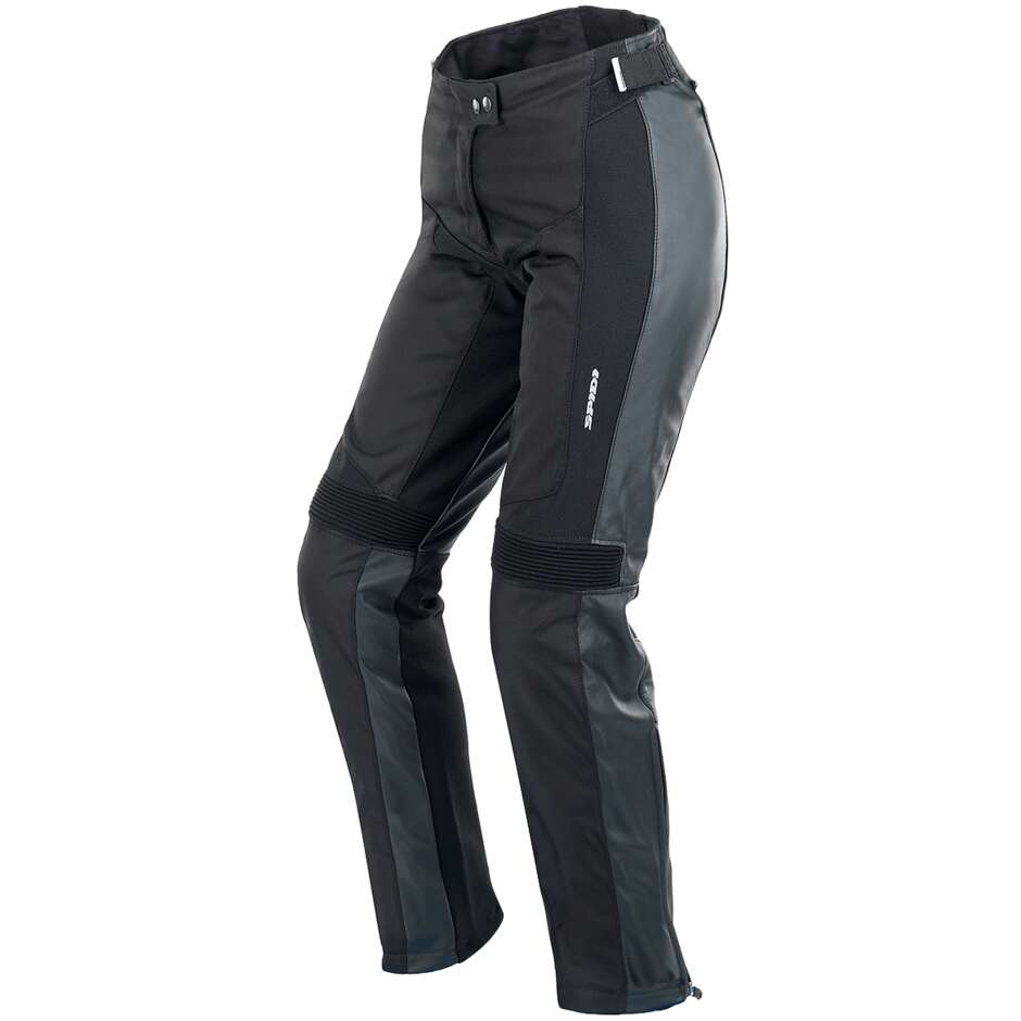 Spidi TEKER LADY PANT Women's Motorcycle Leather Pants Black