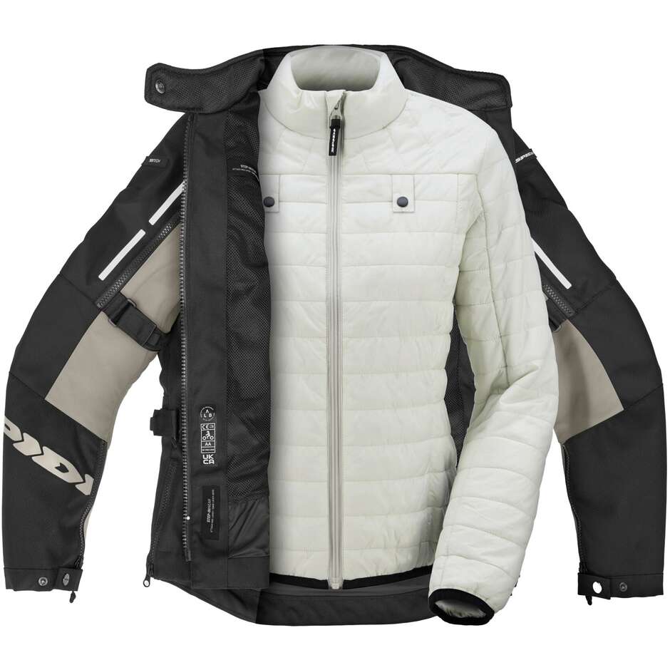 Spidi THERMAL LADY Pull thermique femme en jersey ivoire