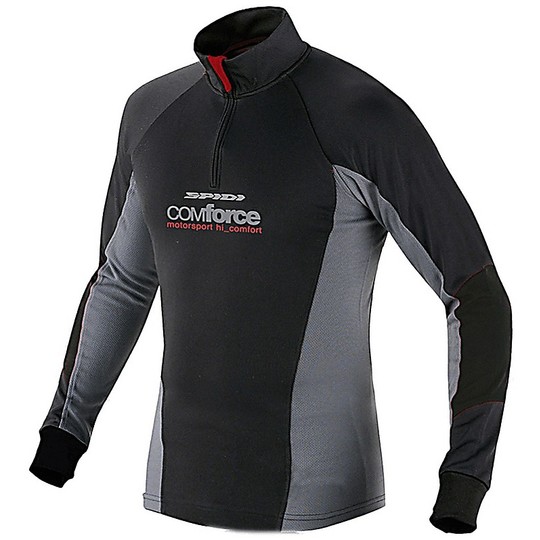 Spidi Thermal Long Sleeve Thermal Shirt THERMO CHEST Black