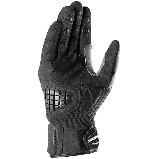 Spidi TX-1 Touring Fabric Motorcycle Gloves Black