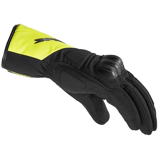 Spidi TX-T Touring Fabric Motorcycle Gloves H2Out Black Yellow