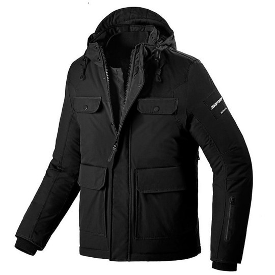 Spidi urban motorcycle jacket METROPOLE Black