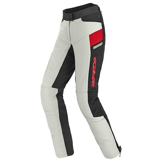 Spidi VOYAGER Women's Pants Lady Motorcycle Pants Ice Red