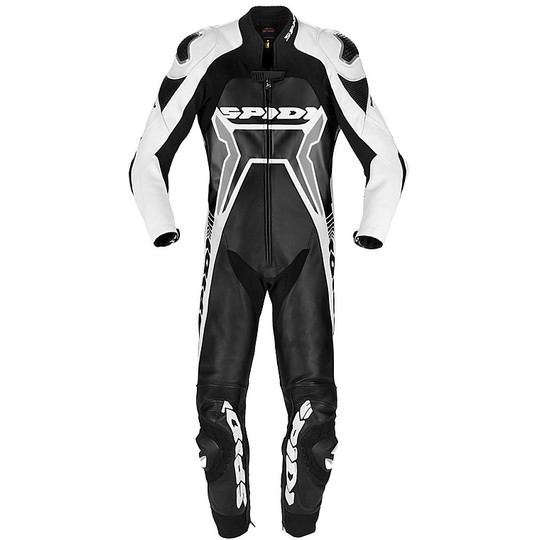 Spidi WARRIOR 2 WIND PRO White Motorcycle Leather Suit Professional Racing Leather