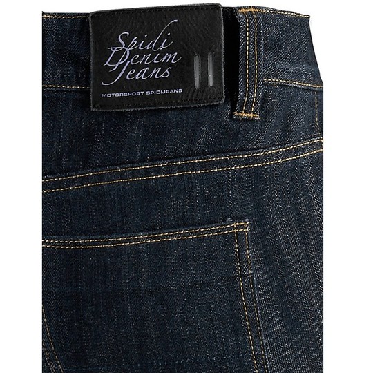 Spidi Women's Jeans Technical Pants J-FLEX Lady Dark Blue