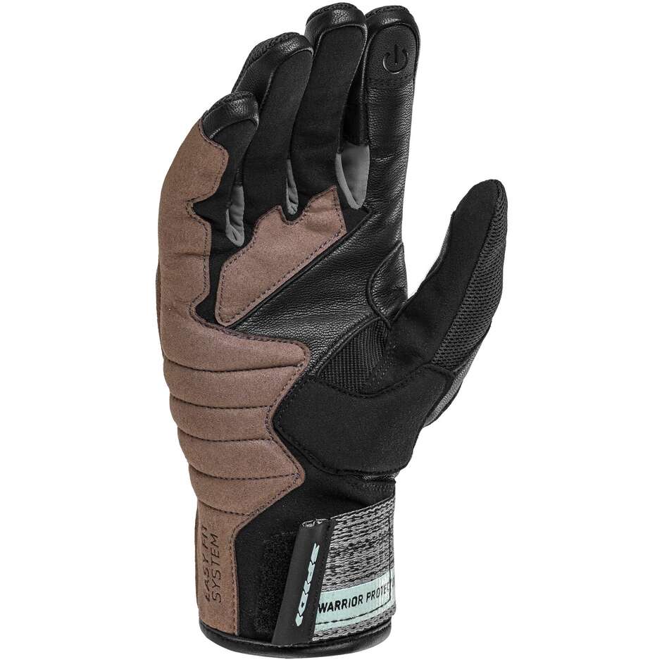 Spidi X-FORCE Black Blue Motorcycle Gloves