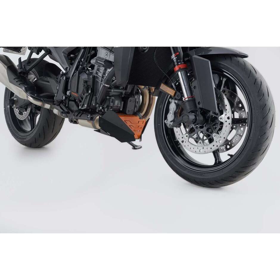Spoiler Anteriore Arancione / Nero Sw-Motech MSS.04.994.10000 Per KTM 990 Duke (23-)