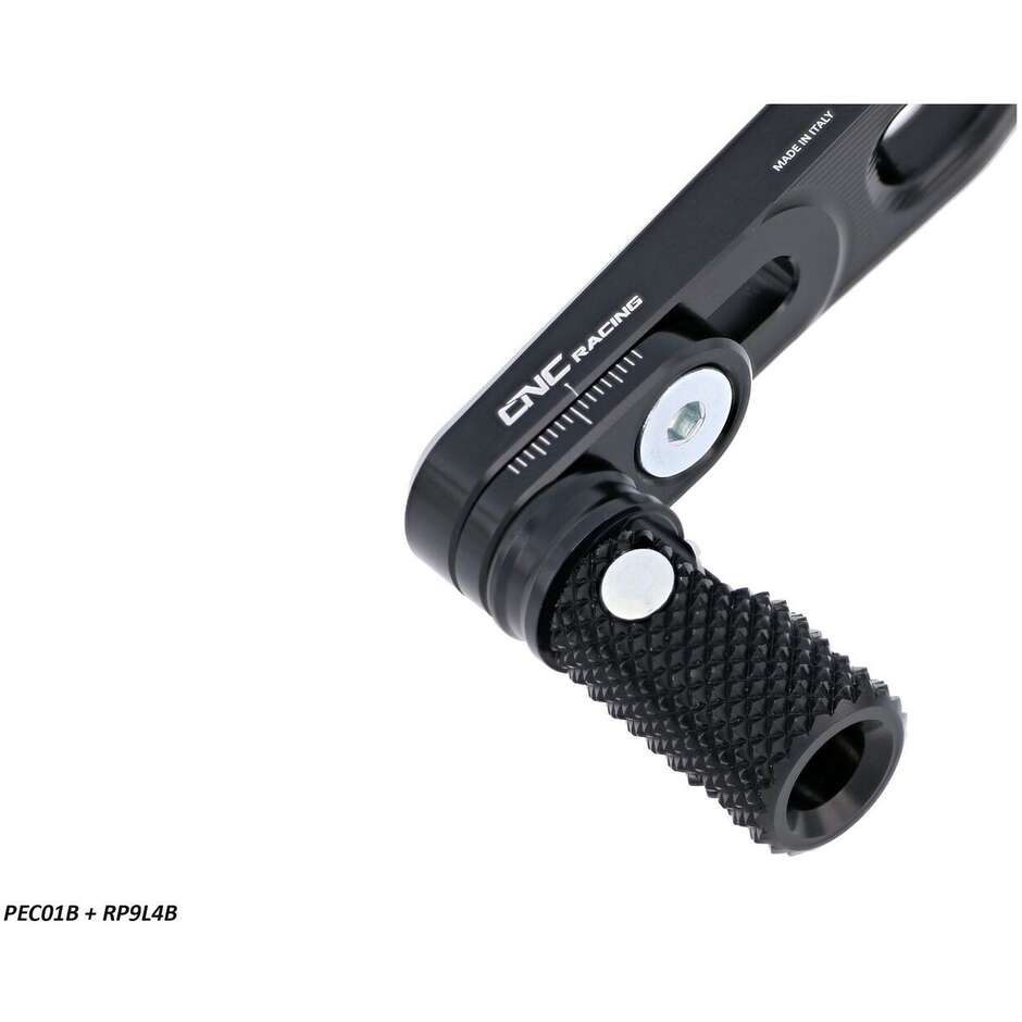 Sport Gear Lever Tip RP9L4 - M6 CNC Racing Black