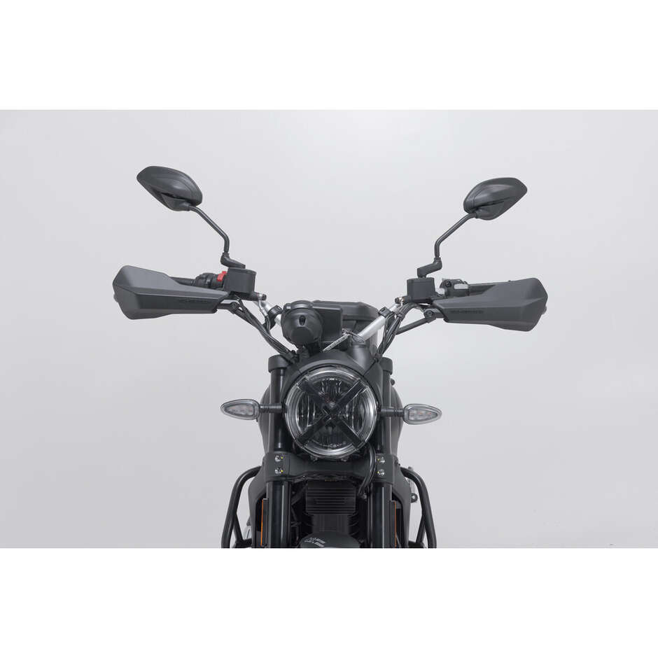 Sport Handprotektor-Set Schwarz Sw-Motech HDG.00.220.24301/B Für Ducati Scrambler (14-)