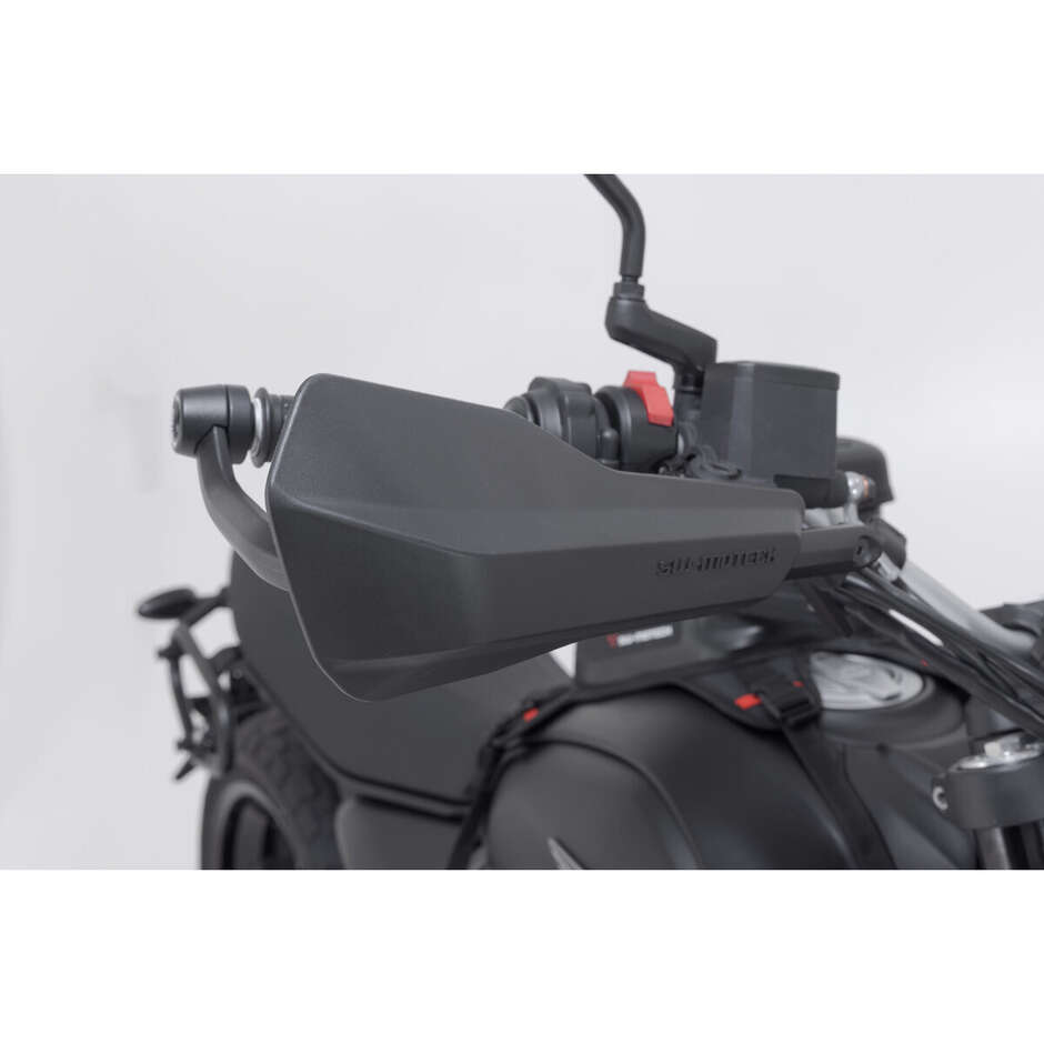 Sport Handprotektor-Set Schwarz Sw-Motech HDG.00.220.24301/B Für Ducati Scrambler (14-)
