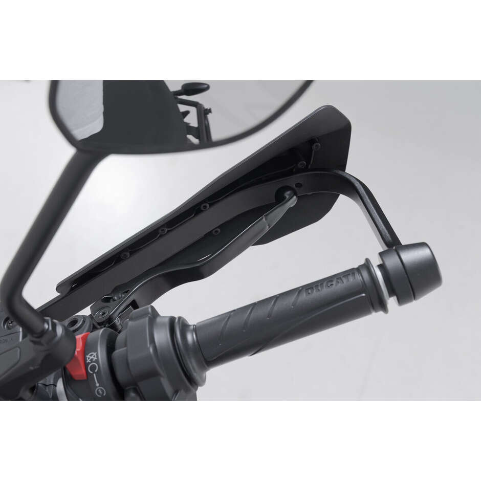 Sport Handprotektor-Set Schwarz Sw-Motech HDG.00.220.24301/B Für Ducati Scrambler (14-)