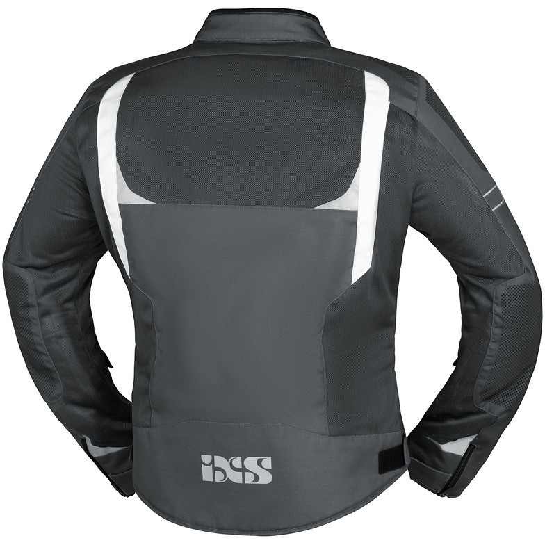 Sport Ixs Trigonis-Air Gray White Motorcycle Jacket