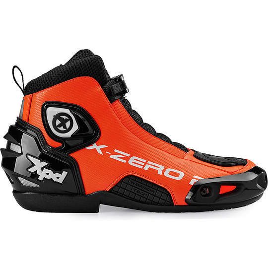Sport Moto Chaussures Route XPD X-ZERO R Rouge Fluo