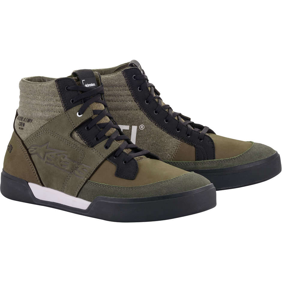 Sport Motorcycle Shoes Alpinestars AS-DSL AKIO Military Green