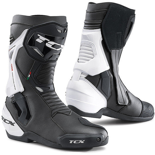Sport Motorcycle Touring Boots Tcx 7660 ST-FIGHTER Black White