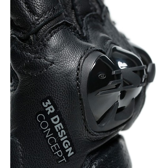 Sport Motorradhandschuhe aus Dainese IMPETO Black Leather