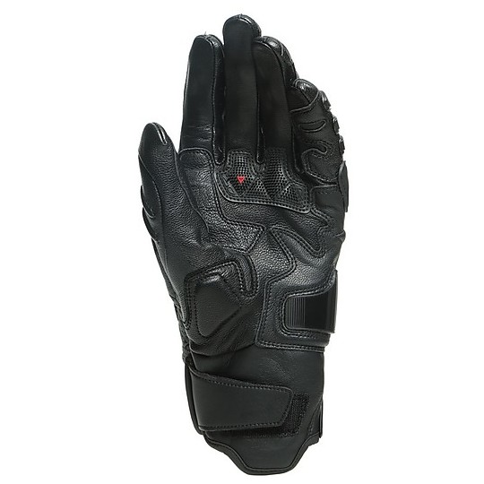 Sport Motorradhandschuhe aus Dainese Leder 4 STROKE 2 Schwarz