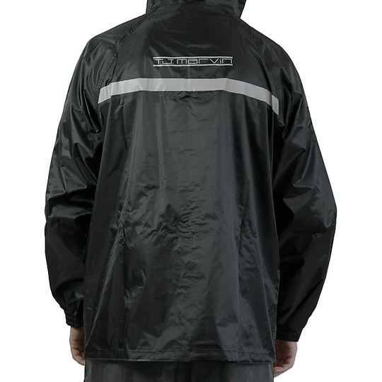 Sports Rain Set Jacket and Pants Tj Marvin E34 Black (2pcs.)