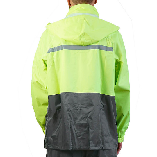 Sports Rain Set Veste et pantalon Tj Marvin E34 Black Fluo Yellow (2pcs.)
