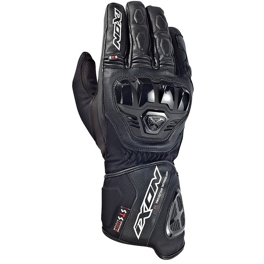 Sports Winter Motorcycle Gloves Ixon Pro Fit HP Blacks With Protections