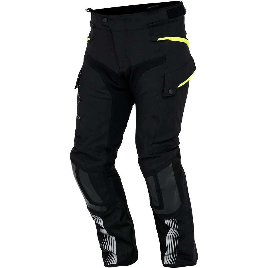 Spyke Artica Dry Tecno Laminated Technical Motorcycle Pants Black Yellow